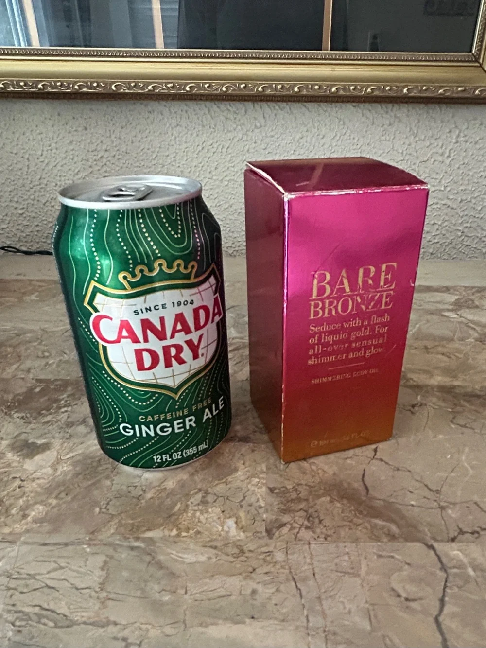 New Unopened Victoria's Secret Bare Bronze Glow Shimmering Body Oil